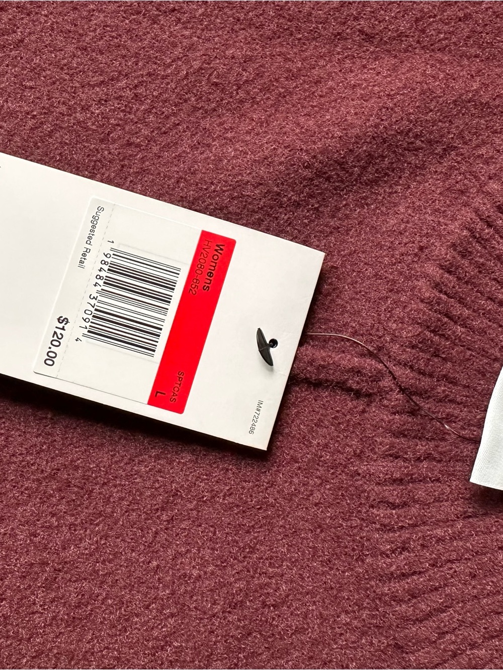 New with tags!!!! Nike Sportswear
Women's Crew-Neck Sweater
Burgundy HV2080-652 - Picture 9 of 10